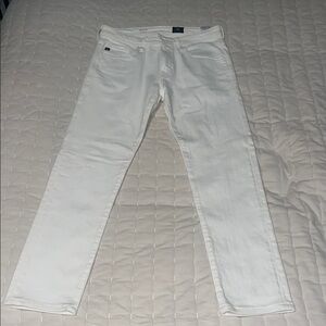 NWOT AG Dylan White Jeans (Hemmed)